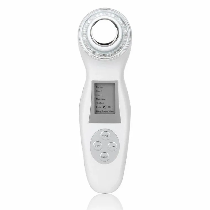 Ultrasonic Face Massaging Beauty Device